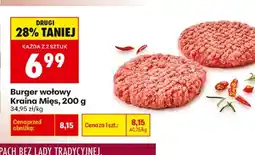 Biedronka Burger Kraina Mięs oferta