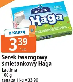 E.Leclerc Serek twarogowy śmietankowy Haga Lactima oferta