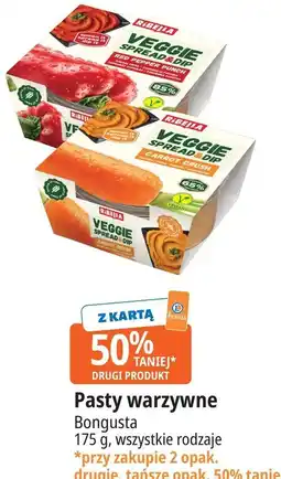 E.Leclerc Pasty warzywne Ribella Veggie Spread & Dip Bongusta oferta