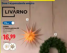 Lidl Gwiazda led Livarno oferta