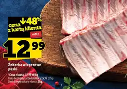 Topaz Żeberka wieprzowe oferta