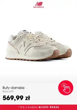 New Balance Buty damskie Seria 574 New Balance oferta