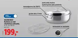 Lidl Brytfanna ze stali szlachetnej z pokrywką Silvercrest 41x28x18,5 cm oferta