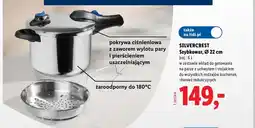 Lidl Szybkowar Silvercrest 6 l Ø 22 cm z wkładem do gotowania na parze oferta