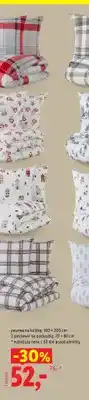 Lidl Pościel flanelowa z bawełną Livarno 160x200 cm oferta