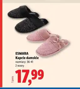 Lidl Kapcie damskie Esmara oferta