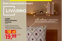 Lidl Pościel z mikrowłókna satynowego 140x200 cm Livarno oferta