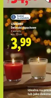 Lidl Świeczka zapachowa Livarno oferta