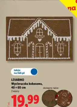 Lidl Wycieraczka kokosowa Livarno 40x60 cm oferta