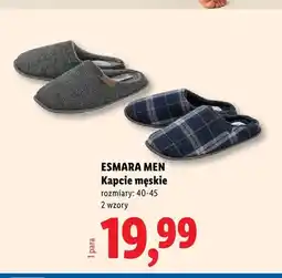 Lidl Kapcie męskie oferta