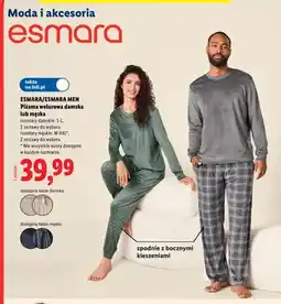 Lidl Piżama welurowa damska Esmara oferta