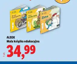 Lidl Mała książka edukacyjna Środki transportu Albik oferta