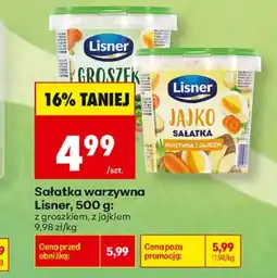 Biedronka Sałatka warzywna Lisner oferta