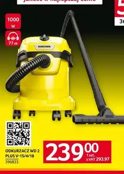 Selgros Odkurzacz Wd 2 Plus V-15/4/18 Kärcher oferta