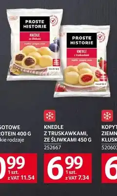 Selgros Knedle z truskawkami Proste Historie oferta