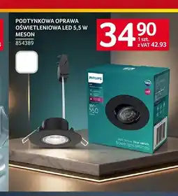 Selgros Podtynkowa oprawa oświetleniowa LED Meson Philips oferta