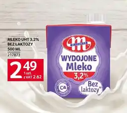 Selgros Mleko UHT bez laktozy Wydojone Mlekovita 3,2% oferta