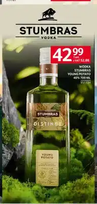 Selgros Wódka Stumbras Young Potato 40% oferta