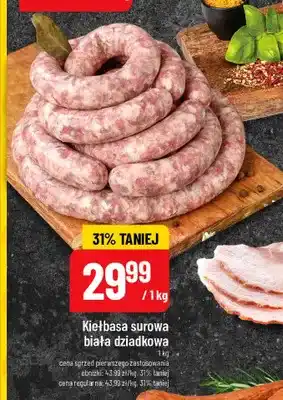 Kiełbasa surowa biała dziadkowa