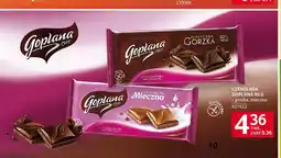 Selgros Czekolada mleczna Goplana oferta