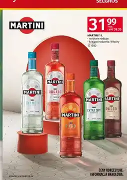 Selgros Wino białe Wermut Martini Bianco oferta