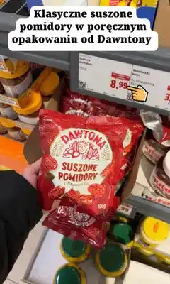 Lidl Suszone pomidory Dawtona z dodatkiem soli oferta