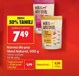 Biedronka Karma dla psa Maxi natural oferta