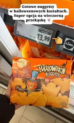 Lidl Nuggetsy Halloween oferta