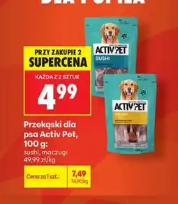 Biedronka Przekąska dla psa Activ Pet oferta