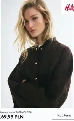 H&M Pikowana kurtka THERMOLITE H & M oferta