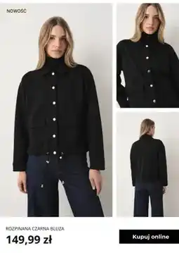 Greenpoint Rozpinana czarna bluza Greenpoint oferta