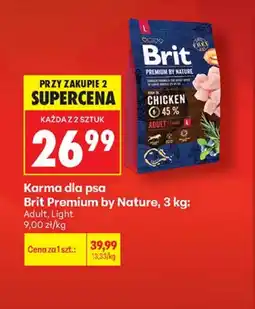 Biedronka Karma dla psa Brit Premium oferta