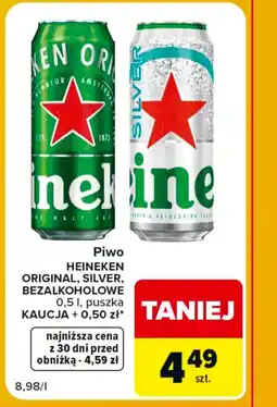 Carrefour Express Piwo bezalkoholowe Heineken oferta