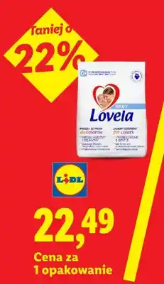 Lidl Proszek do prania Lovela Baby do kolorów oferta