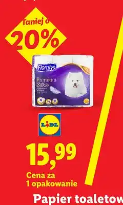 Lidl Papier toaletowy Floralys Premium Silk oferta