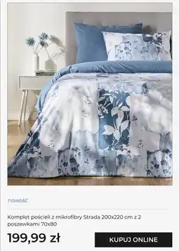 Home&You Komplet pościeli z mikrofibry Strada oferta