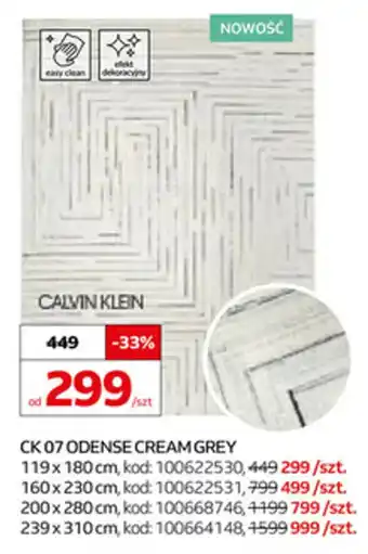 CALVIN KLEIN CK 07 ODENSE CREAM GREY