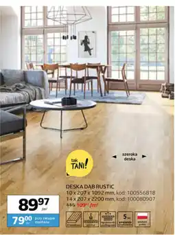 Komfort DESKA DĄB RUSTIC oferta