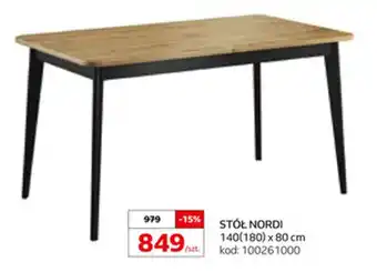 STÓŁ NORDI