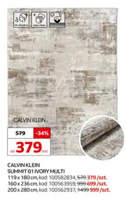 Komfort CALVIN KLEIN SUMMIT 01 IVORY MULTI oferta