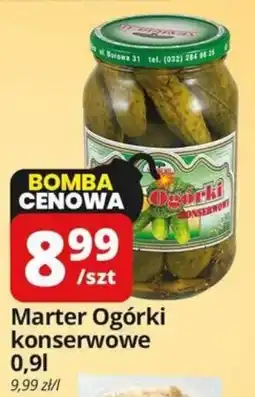 Szyneczka Marter Ogórki konserwowe oferta