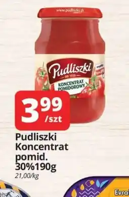 Szyneczka Pudliszki Koncentrat pomidorowy oferta