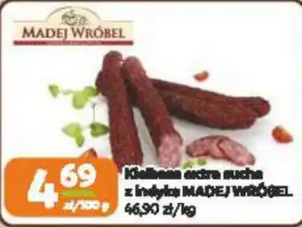 Kiełbasa extra sucha z indykiem MADEJ WRÓBEL