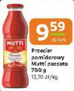 Jaskółka Przecier pomidorowy Mutti passata oferta