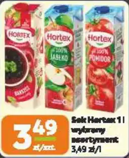 Jaskółka Sok Hortex oferta