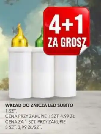 Wkład do znicza LED Subito