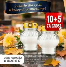 Top Market PSS Zgoda Znicz szklany nagrobkowy oferta