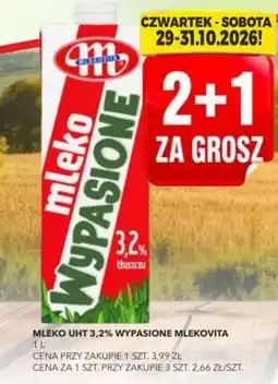 Top Market PSS Zgoda Mleko UHT 3,2% Wypasione Mlekovita oferta