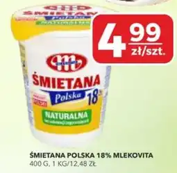 Top Market PSS Zgoda Śmietana Polska 18% Mlekovita oferta