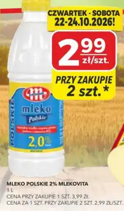 Top Market PSS Zgoda Mleko Polskie 2% Mlekovita oferta